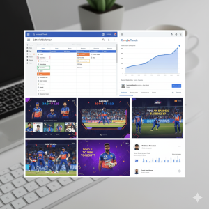 Content strategy for sports blog using Google Trends